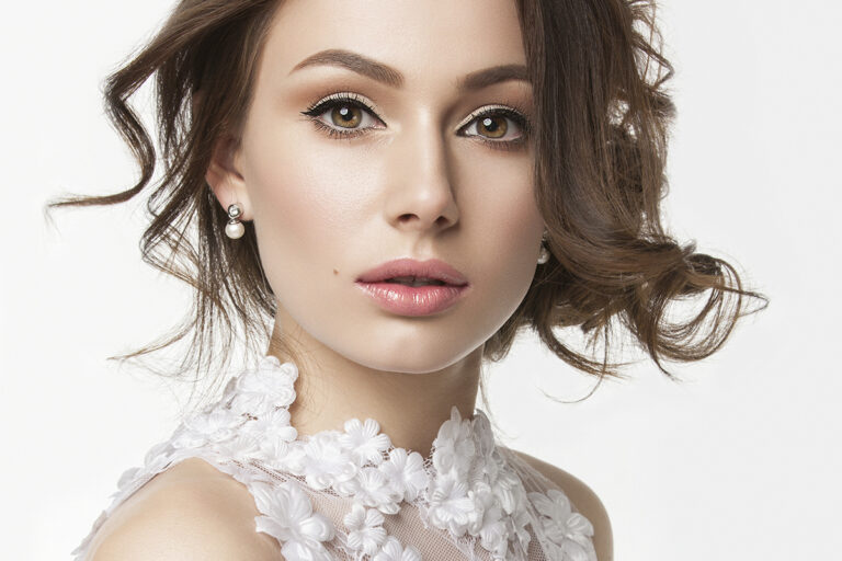 Woman with smooth facial features representing Botox treatment for dynamic wrinkles in Palm Beach Gardens.